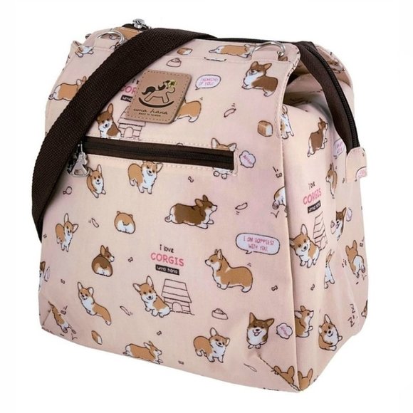 Waterproof Corgi Shoulder Crossbody Backpack Bag - Picture 1 of 12